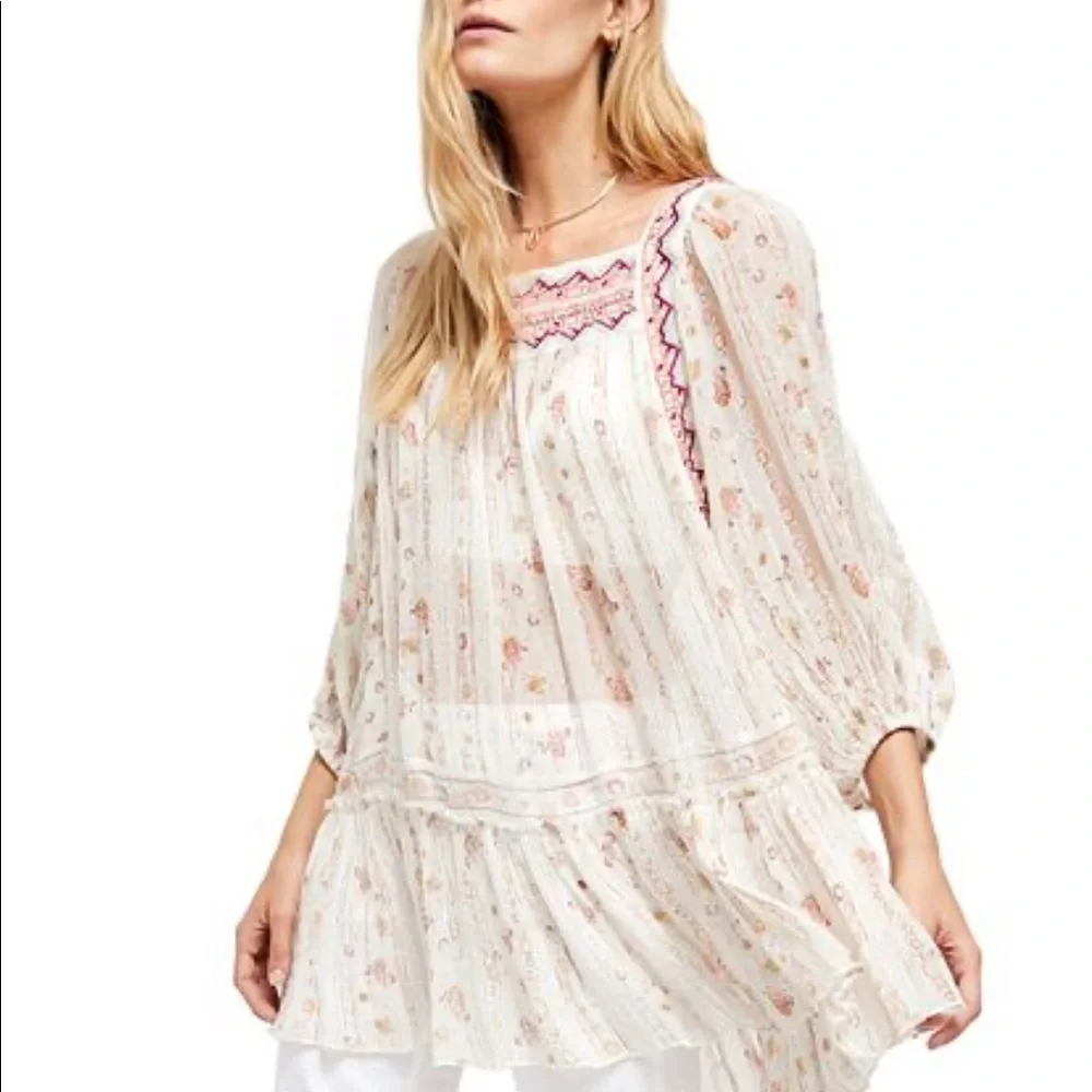 🆕 Free People Dance Magic Tunic Top - Picture 2 of 8